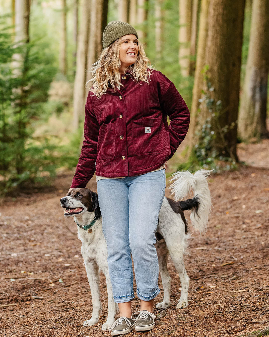 Flint Corduroy Overshirt - Windsor Wine