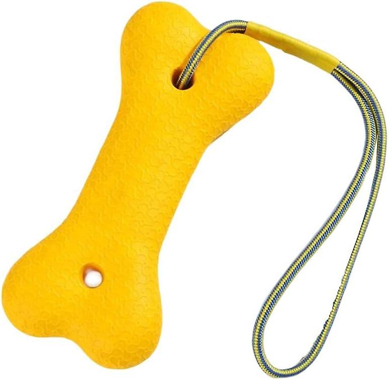 Large Dog Chew Toy Bone Floating With Rope Interactive Dog Toys Heavy Duty Play Gift For Large/medium Dogs Teeth Cleaning Aggressive Chewers - -