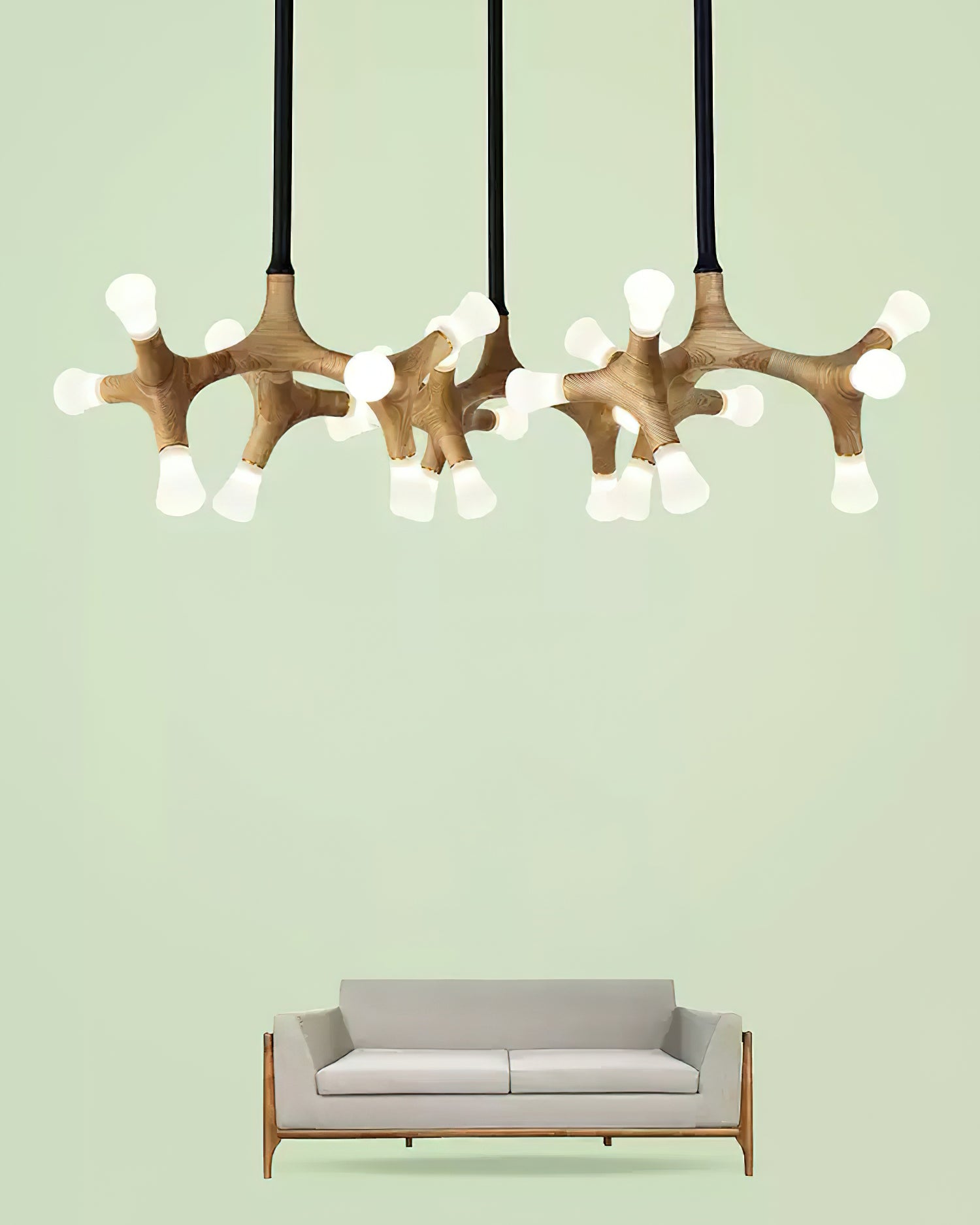 Flower Bone Chandelier