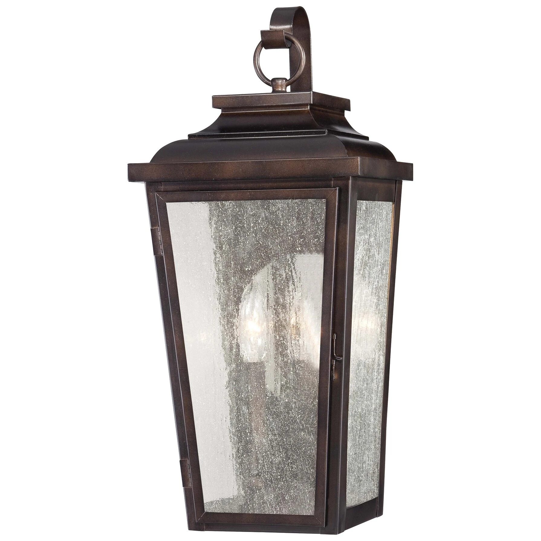 Irvington Manor Chelesa Bronze 2 Light Pocket Lantern By Minka Lavery