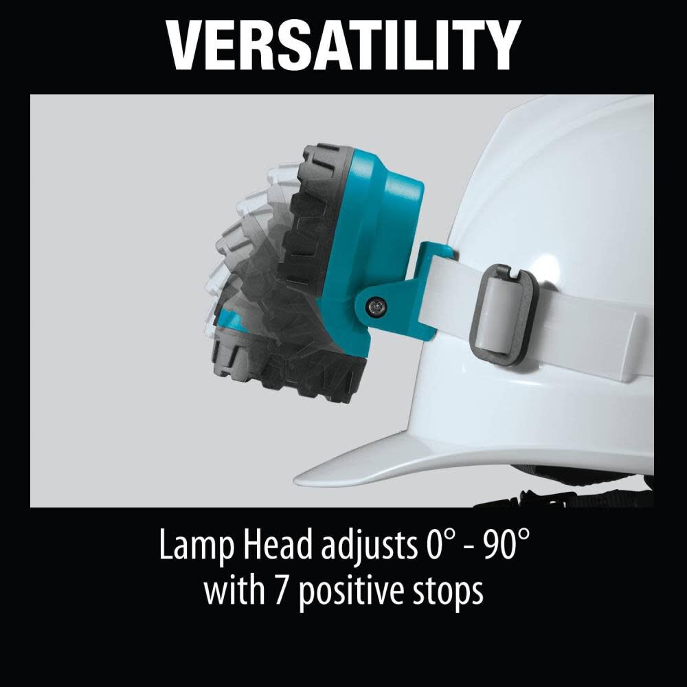 Makita 18V LXT Lithium-Ion Cordless L.E.D. Headlamp Headlamp Only DML800 from Makita