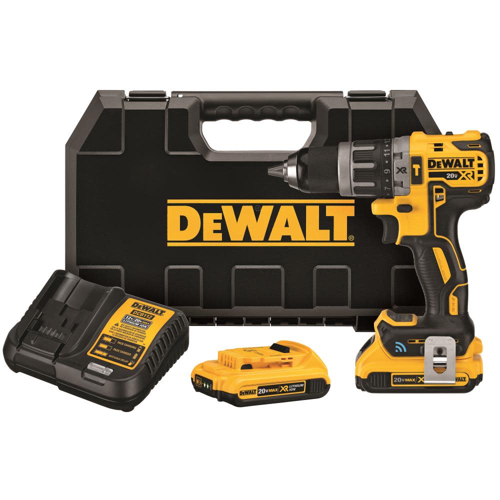 DW 20V MAX XR Tool Connect Compact Hammerdrill Kit DCD797D2 from DW