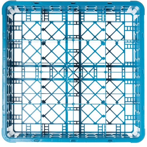 Carlisle RC16-114 OptiClean 16 Compartment Cup Rack with 1 Open Extender 19.75