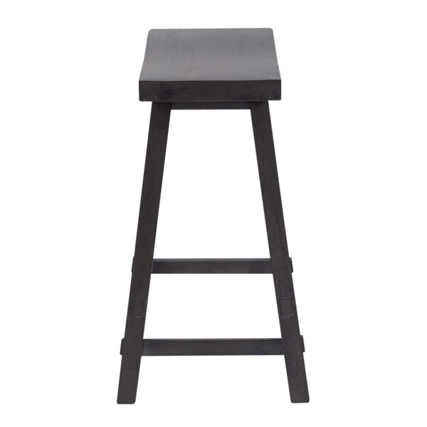 Creations Multi 24 Inch Sawhorse Counter Stool - Slate