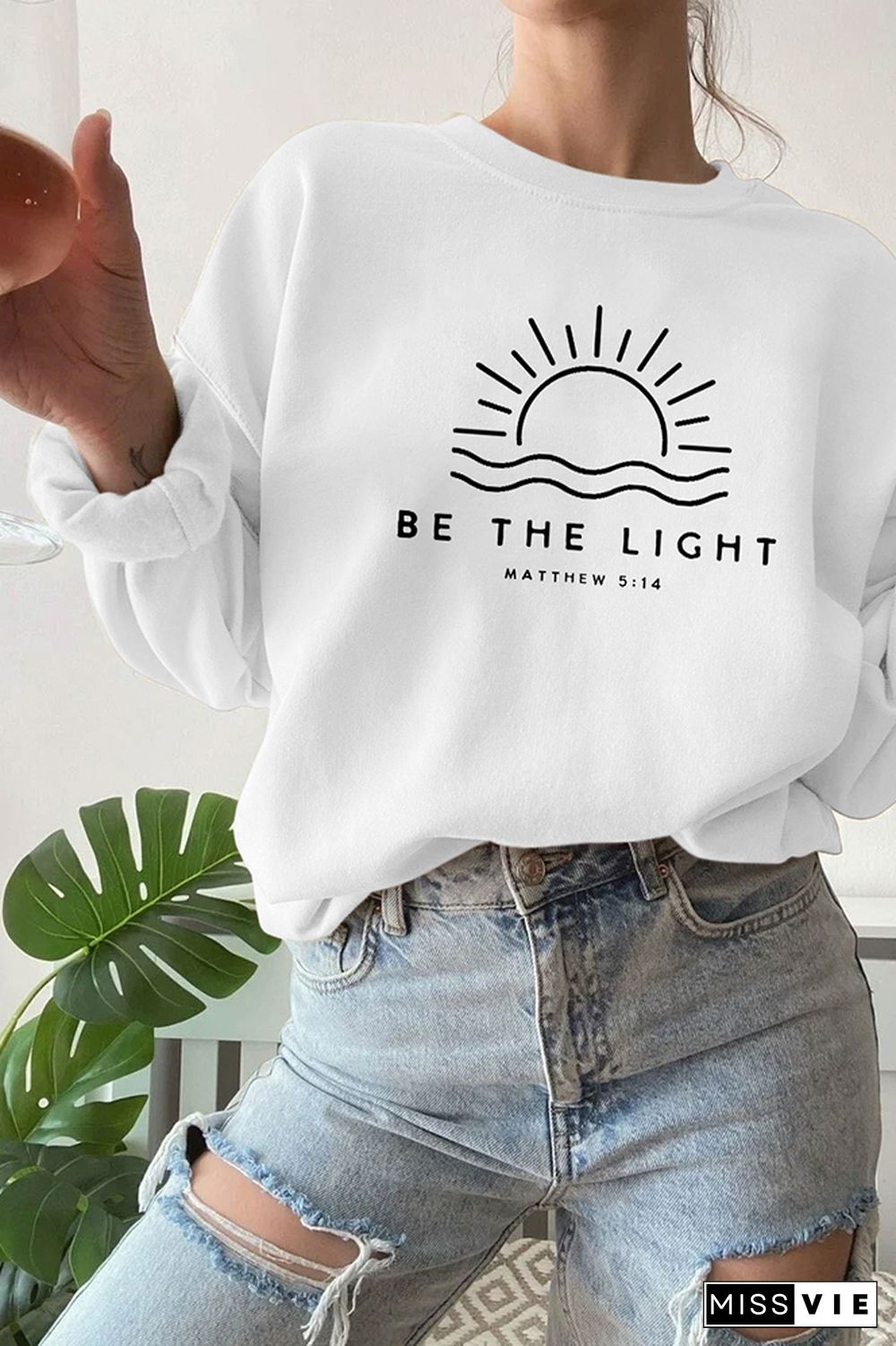 Be The Light,Mathew 5:14 Sweatshirt Wholesale