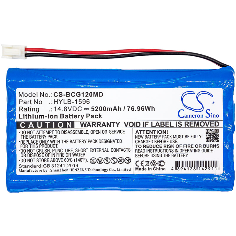 Biocare IE12 IE12A 5200mAh Medical Replacement Battery BatteryClerkcom Medical