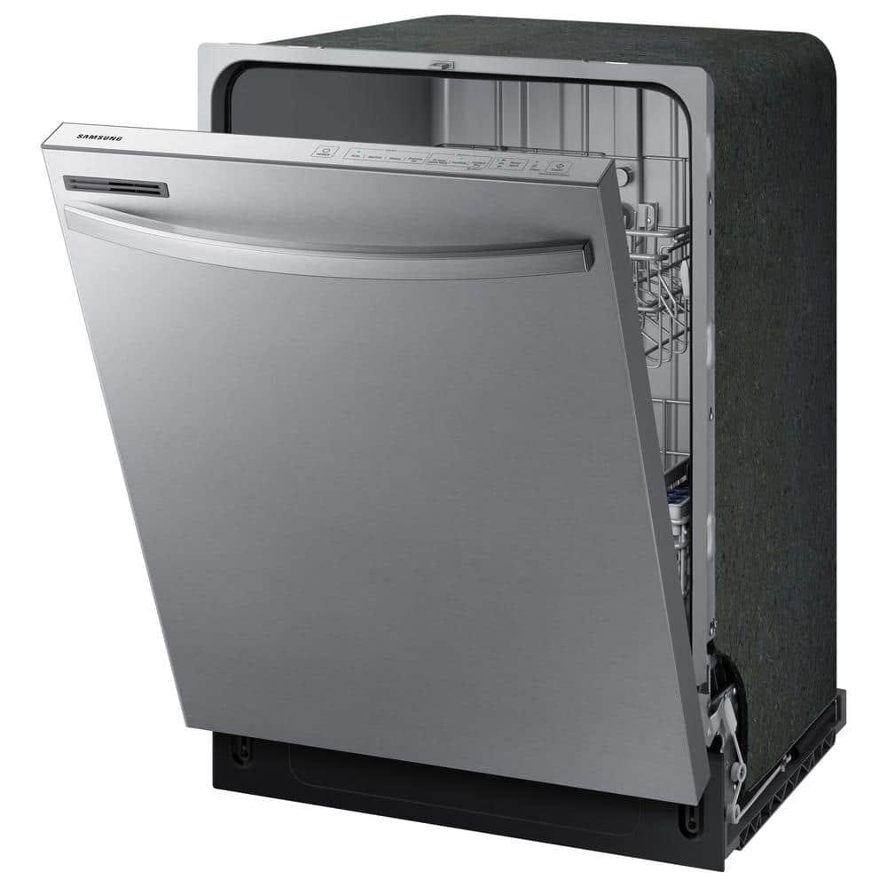  24 in Top Control Tall Tub Dishwasher in Stainless Steel with Stainless Steel Interior Door 55 dBA