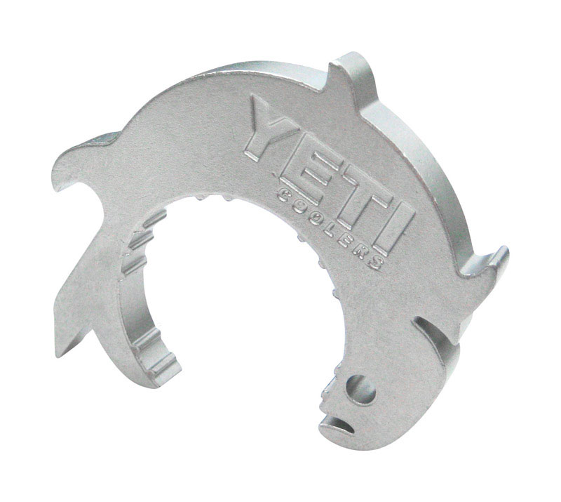 YETI Tarpon Beverage Opener Silver 1 pk