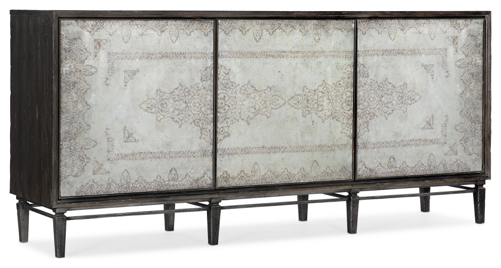 Melange Rosella Console   Industrial   Console Tables   by Hooker Furniture  Houzz