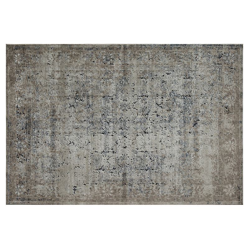 Rugs America Cambridge Vintage Framed Floral VI Rug