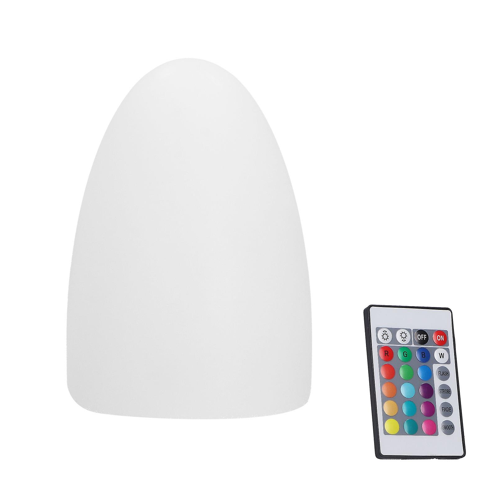 Eggshaped Rgb Table Lamp Remote Control 16color Led Indoor Home Bar Ktv Dining Table Atmosphere Night Light