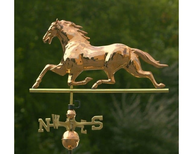 Good Directions Horse Weathervane 580