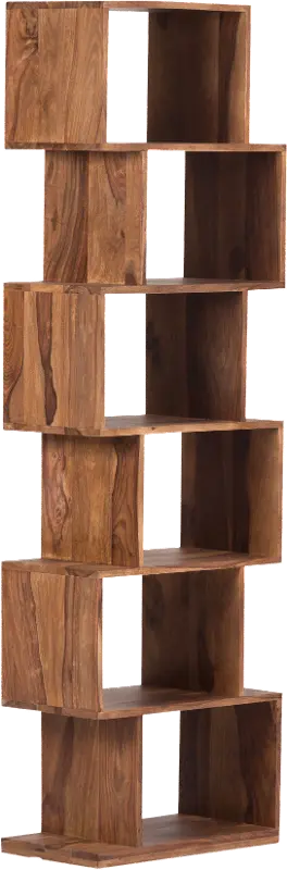 Urban Natural Wood Bookcase