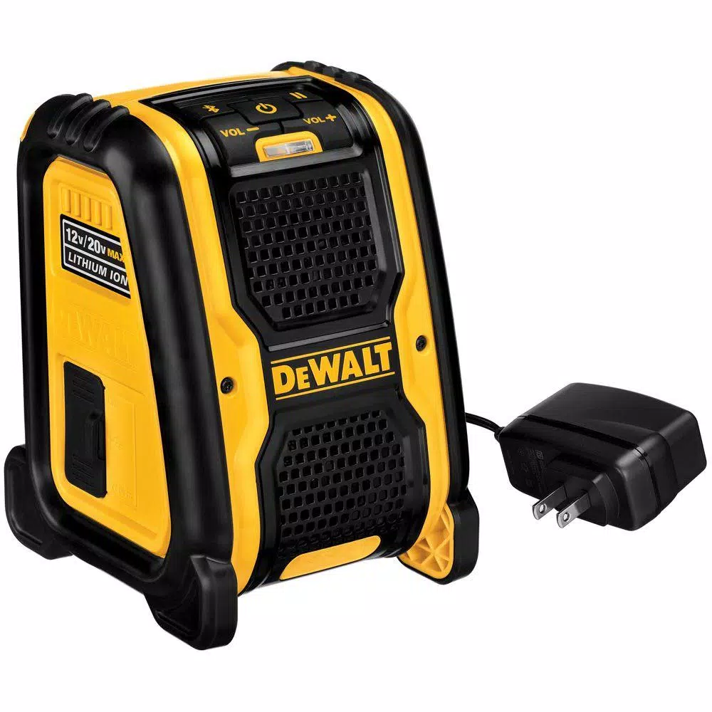 DEWALT 20-Volt/12-Volt Max Bluetooth Speaker and#8211; XDC Depot