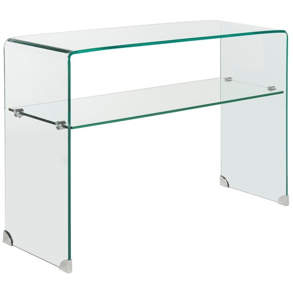 SAFAVIEH Hollis Clear Console Table - 43.3