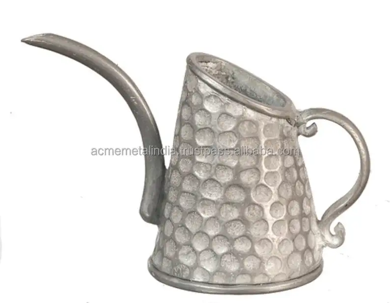 Hammered Metal Miniature Decorative Garden Accessory Metal Best Quality Watering Can On Hot Selling Custom Design Watering Can