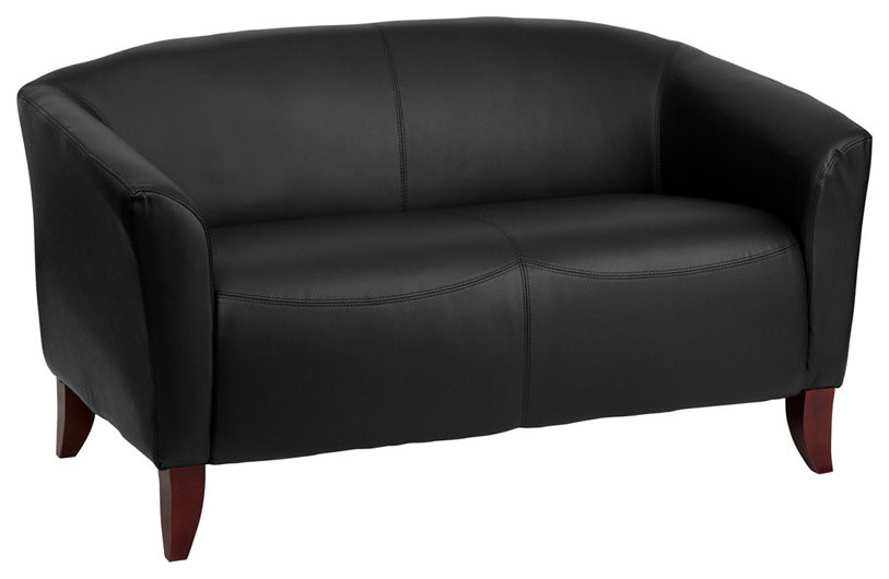 Hercules Imperial Series Leather Loveseat   Contemporary   Loveseats   by Pot Racks Plus  Houzz