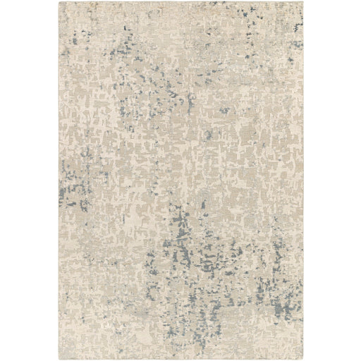 Resham Silk Light Gray Rug