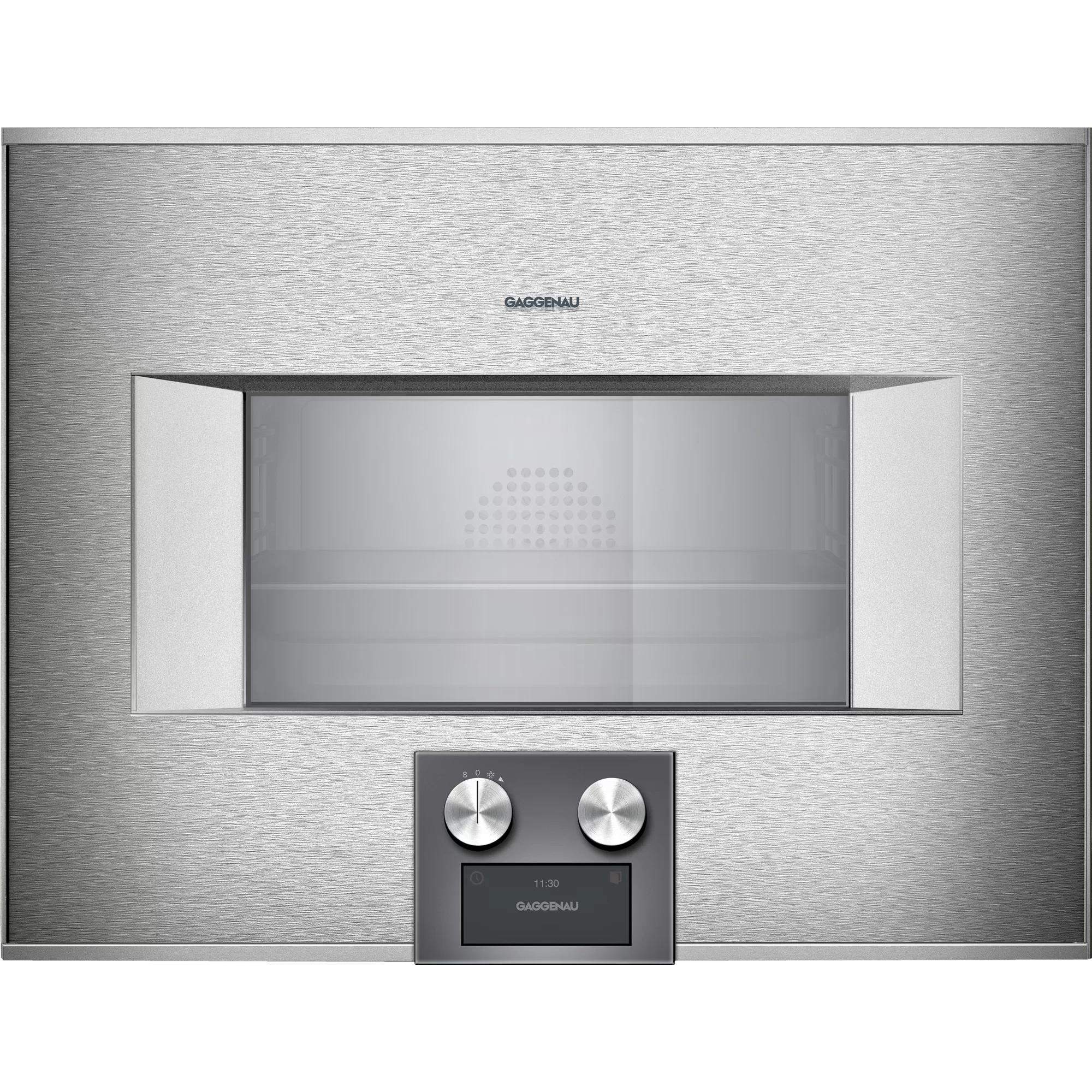 Gaggenau 24-inch, 2.1 cu.ft. Built-in Single Wall Oven with Steam Convection BS475612