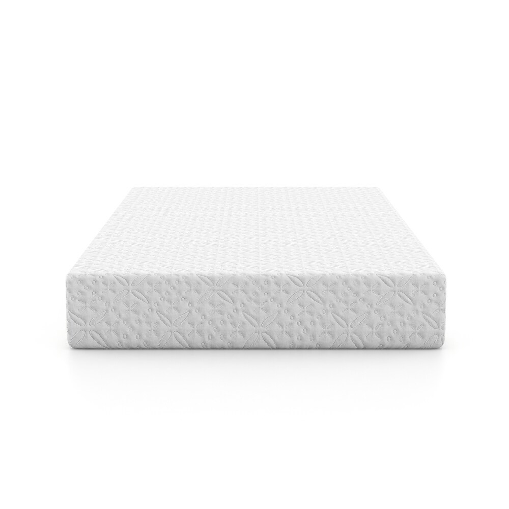 Caspia Contemporary White 8 inch Memory Foam Mattress by Furniture of America