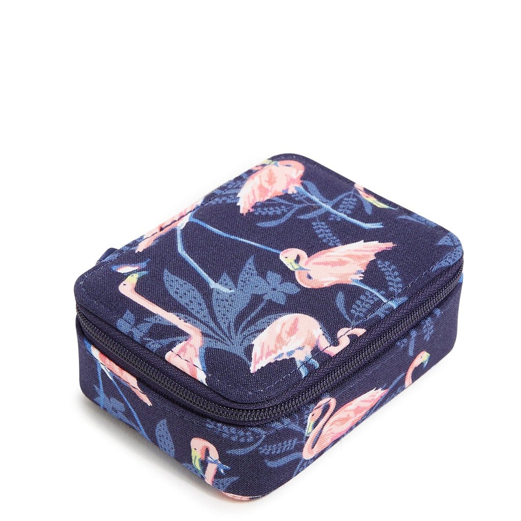 Vera Bradley  Travel Pill Case in Flamingo Party