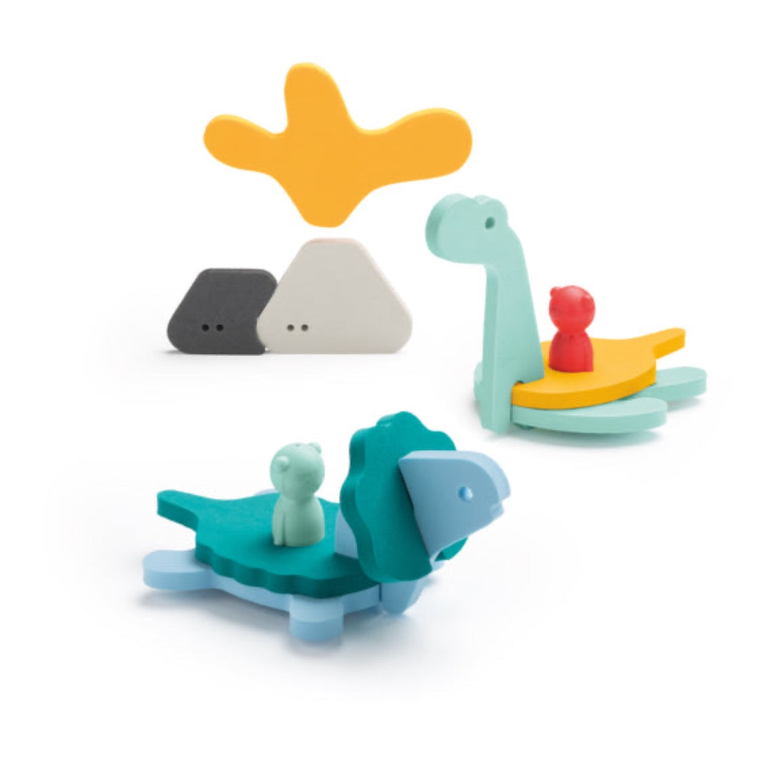 Bath Puzzle Friends - Dino World by Quut Toys