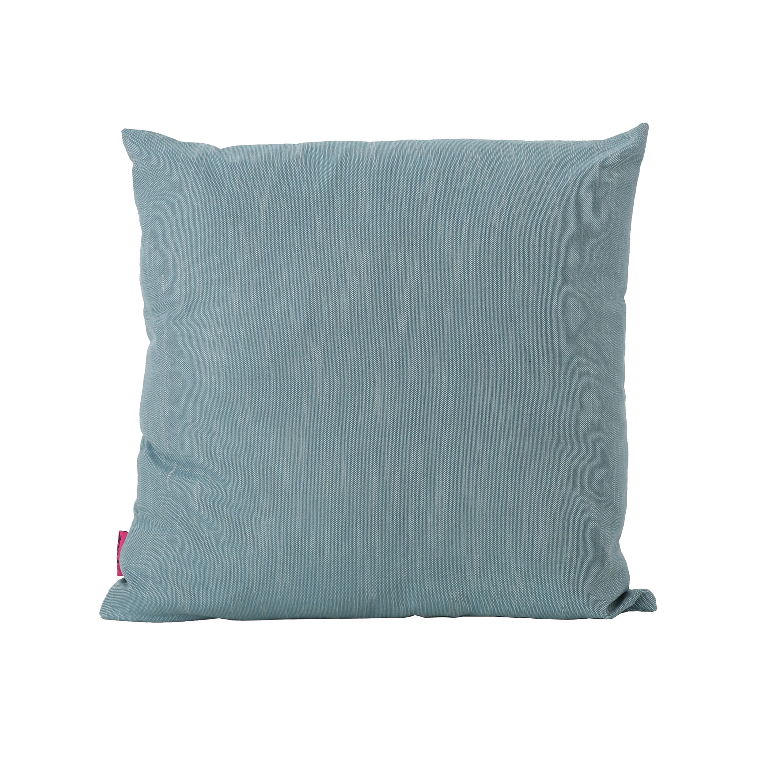 Misty Indoor Teal Water Resistant Large Square Throw Pillow