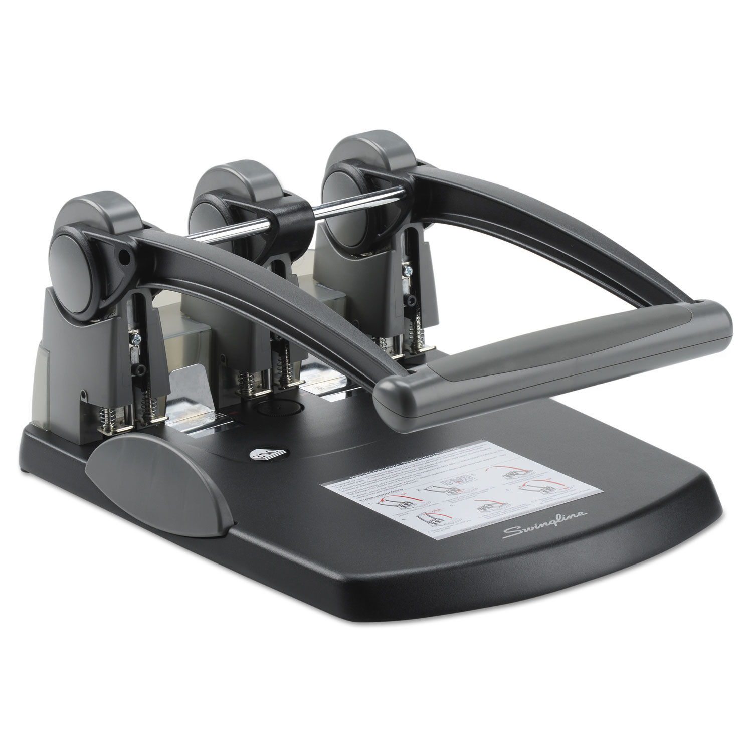 300-Sheet Extra High-Capacity Three-Hole Punch by Swinglineandreg; SWI74194