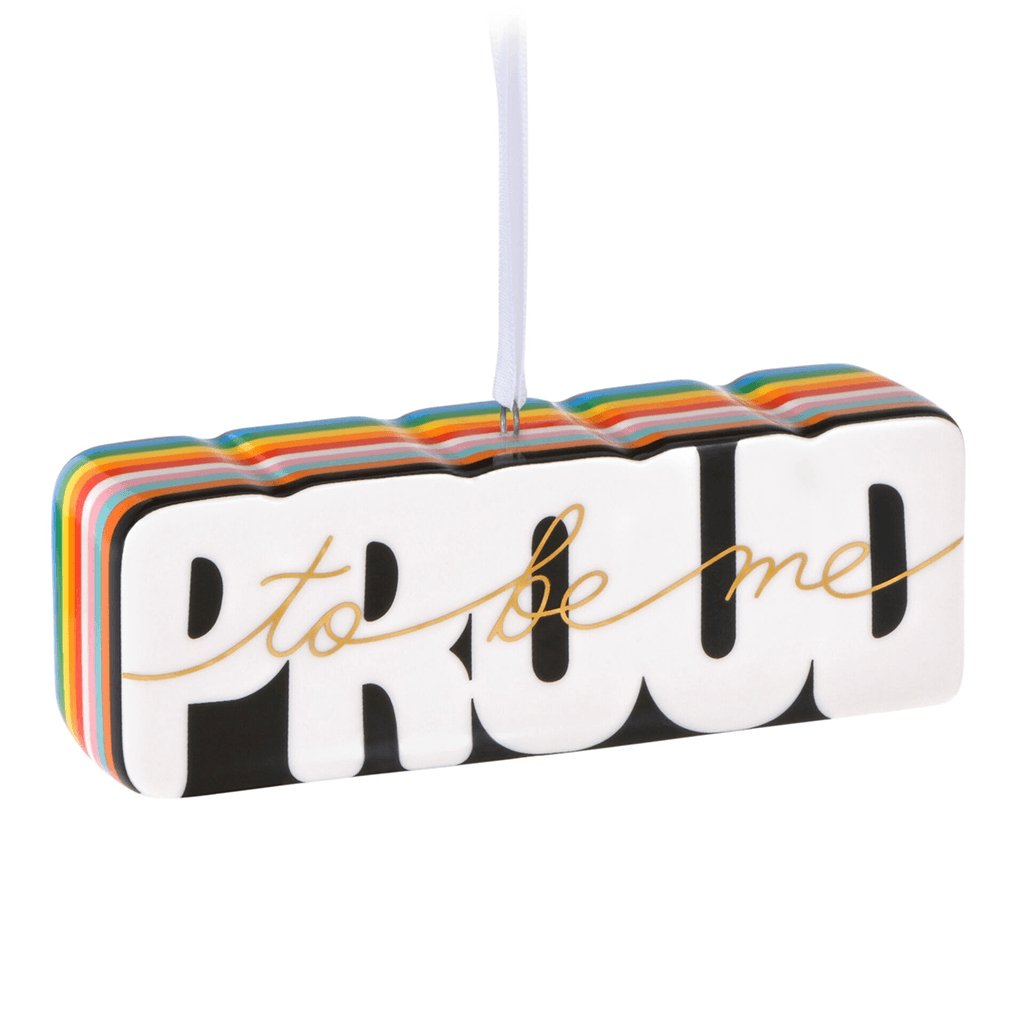 Hallmark  Proud to Be Me Porcelain Ornament (254)