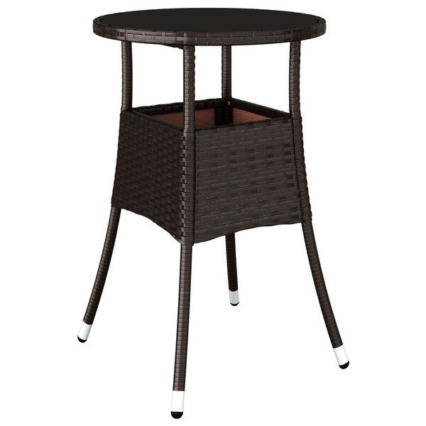 vidaXL Patio Table Ø23.6