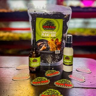 KILLER PLANT COMPANY Carnivorous Plant Soil - Sphagnum Peat Moss Perlite Mix 1:1 Ratio - For Venus Fly Traps Sundews and Pitcher Plants 1