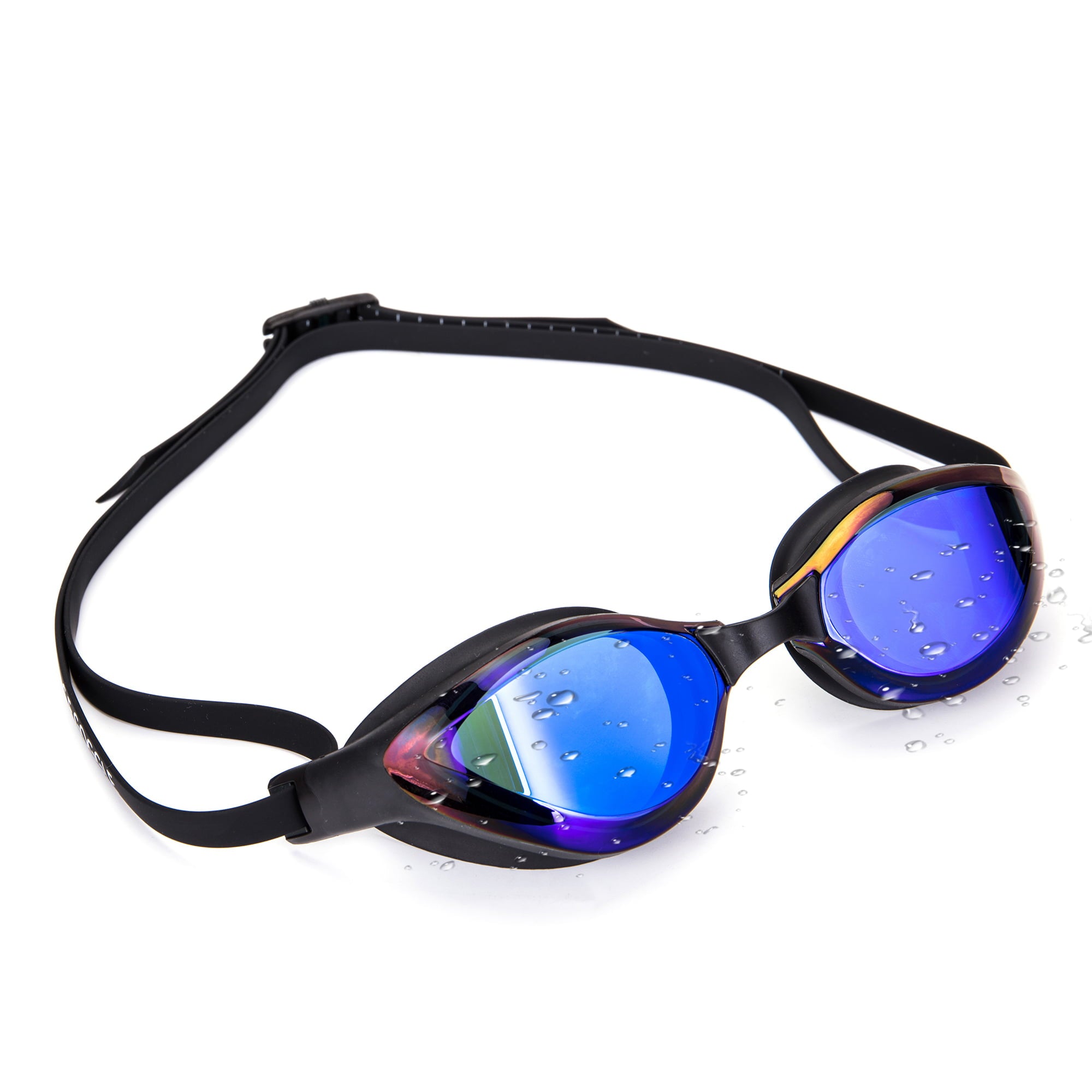 SAYFUT Adjustable Anti-fog UV Protection No Leaking Eye Protect Swimming Goggle Mirror Coated Lens Adult Swim Goggles Glasses