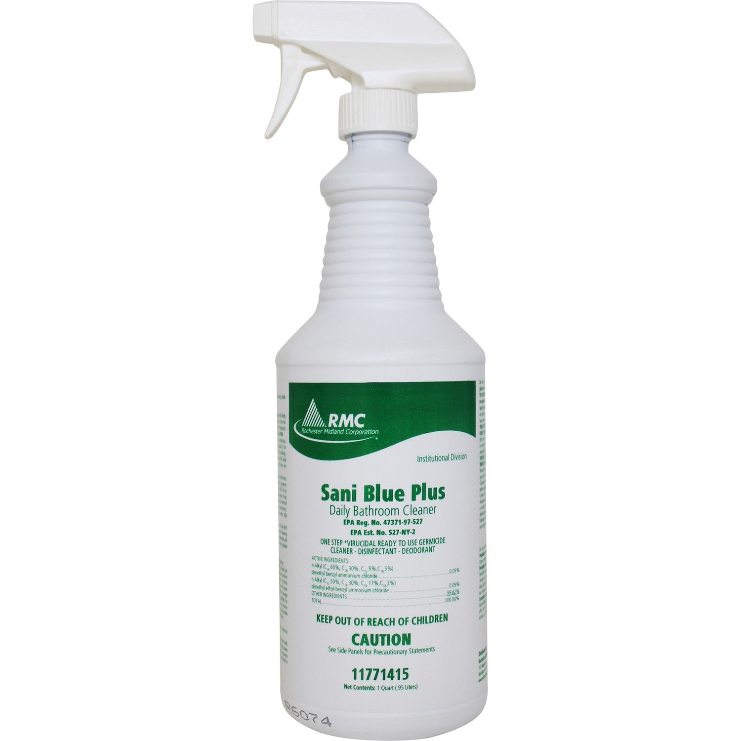 Sani Blue Plus Bathroom Cleaner by Rochester Midland Corporation RCM11771415CT