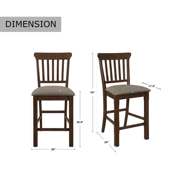 Rubin Counter Height Chair (Set of 2)