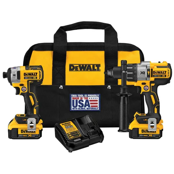 DEWALT 20V MAX XR Hammerdrill and Impact Driver Combo Kit