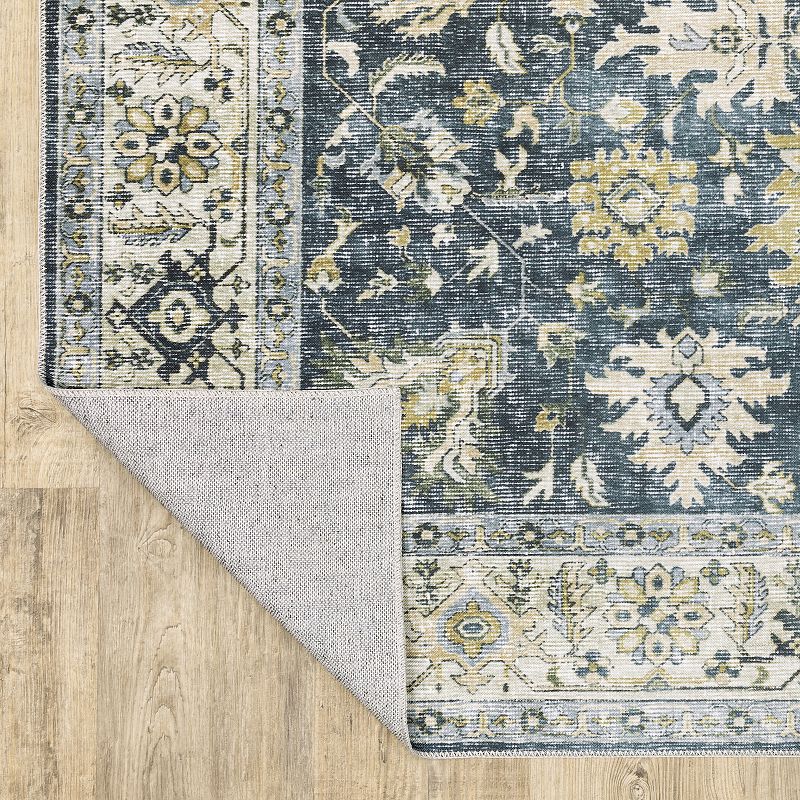 StyleHaven Clarissa Washable Vintage Ornate Area Rug