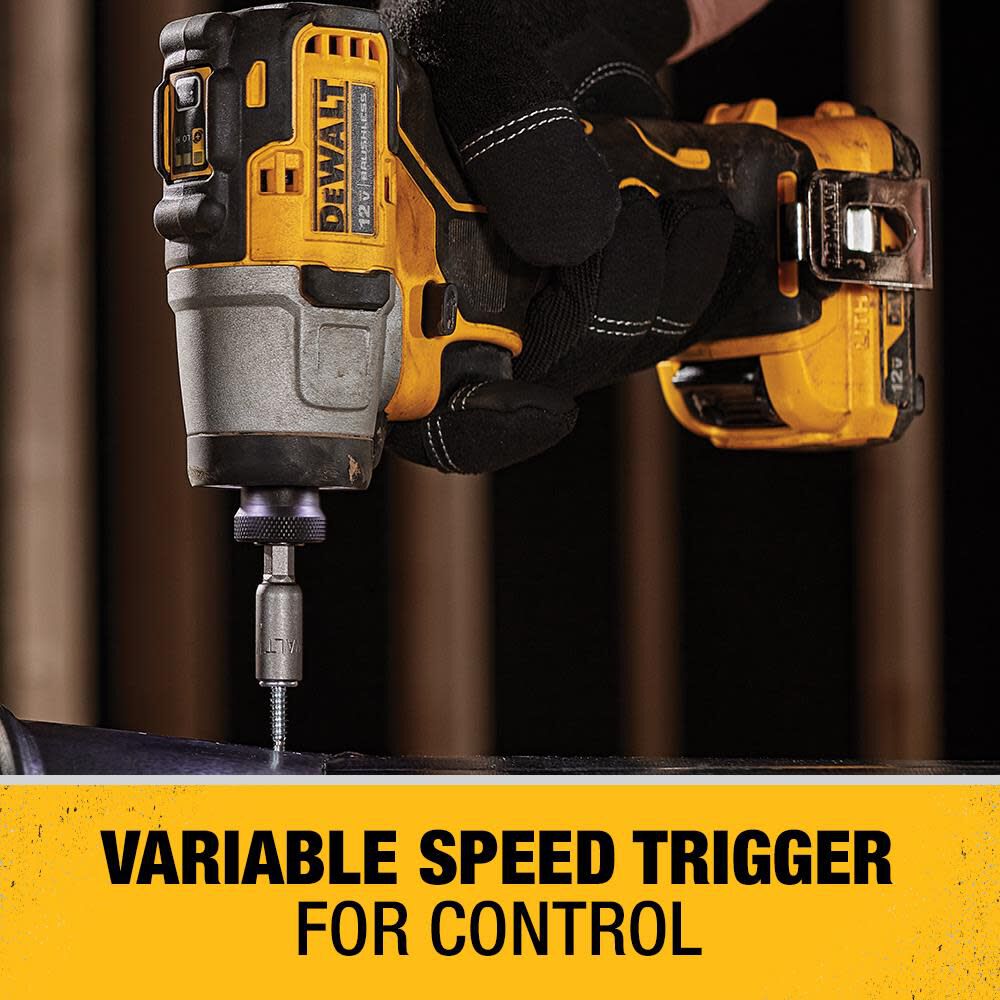 DEWALT 12V MAX XR Brushless Impact Drill Kit DCF801F2 from DEWALT