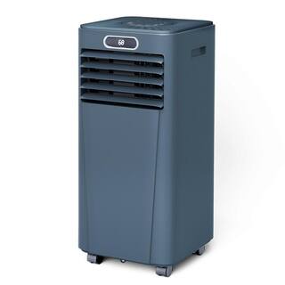 Gymax 3-in-1 8000 BTU (ASHRAE) 5300 (DOE) BTUPortable Air Conditioner AC Unit Air Cooler with 24H Timer Dark Blue GYM09753