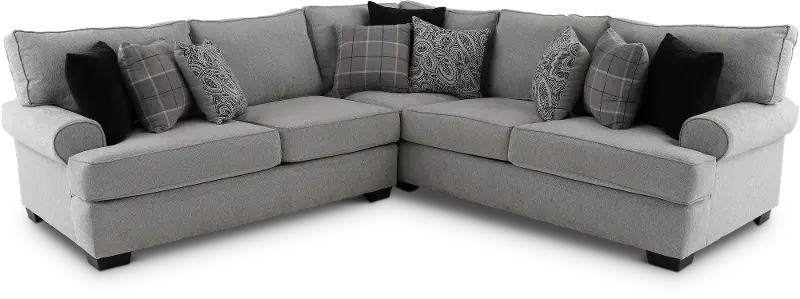 Griffin Gray 2 Piece Sectional