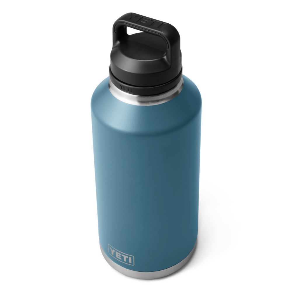 Yeti Rambler 64oz Bottle with Chug Cap Nordic Blue ;