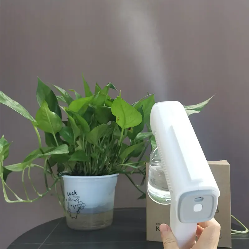 268ml Rechargeable Sprayers K8 USB Atomizer For Garden with Blue Light Fogger Machine Plant Wireless Nano Sprayer Gun