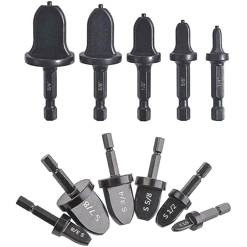 Hex Handle Air Conditioner Copper Pipe Swaging Tool， Swaging Tool Drill Bit Set Tube Flaring Tool E