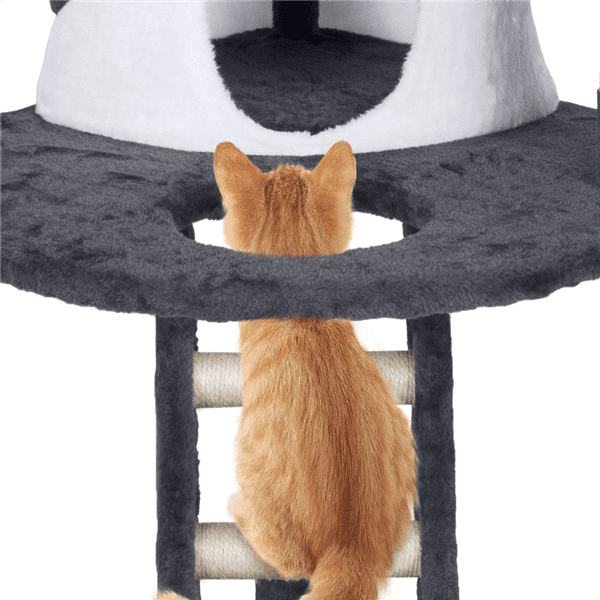 Yaheetech 48'' Cat Tree Scratcher Play House Condo Furniture Bed Post Kitten Pet Play House