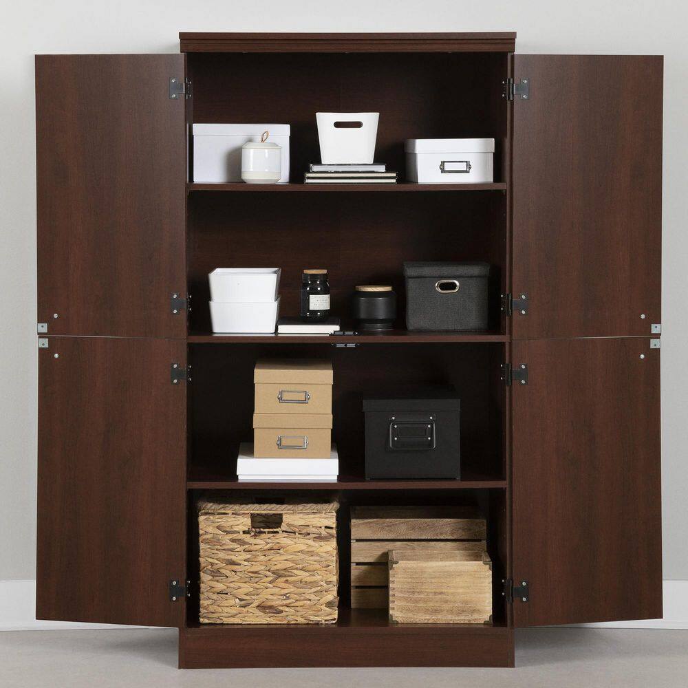 South Shore Morgan Royal Cherry Storage Cabinet 7246971