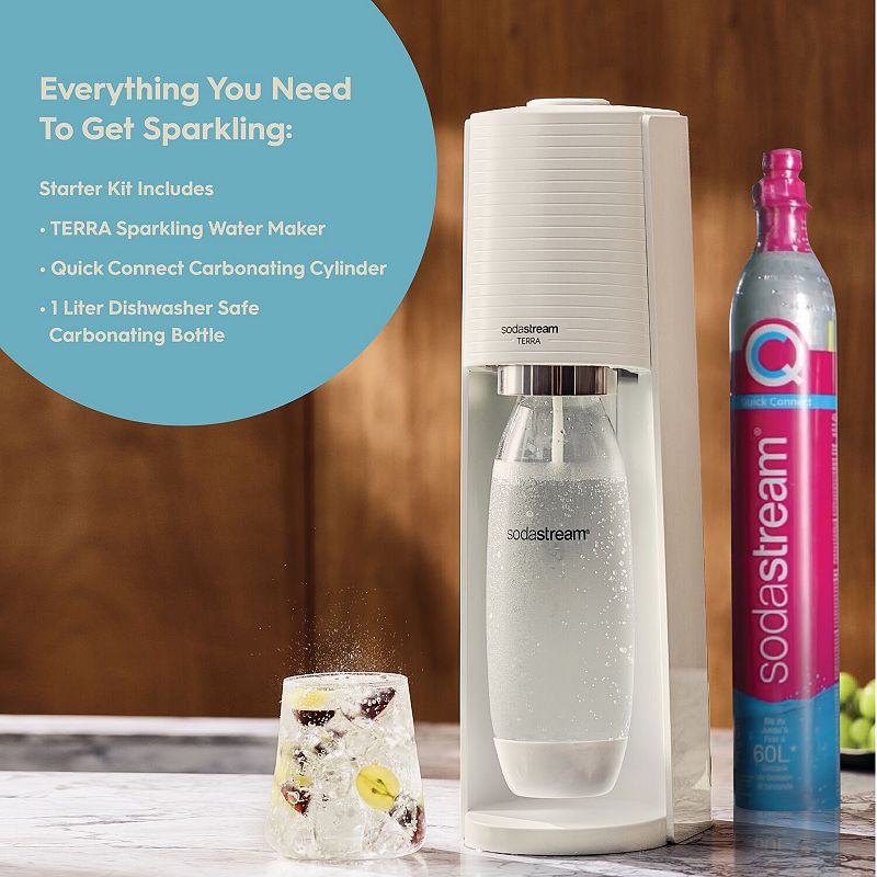 SodaStream Terra Sparkling Water Maker Bundle