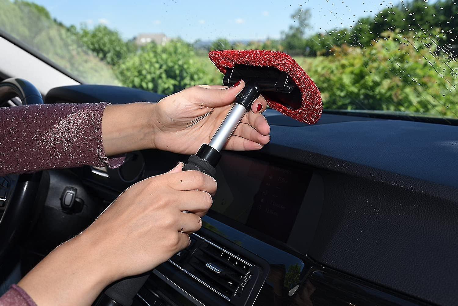 Telescopic Clean Brush Car Internal Windscreen Cleaner