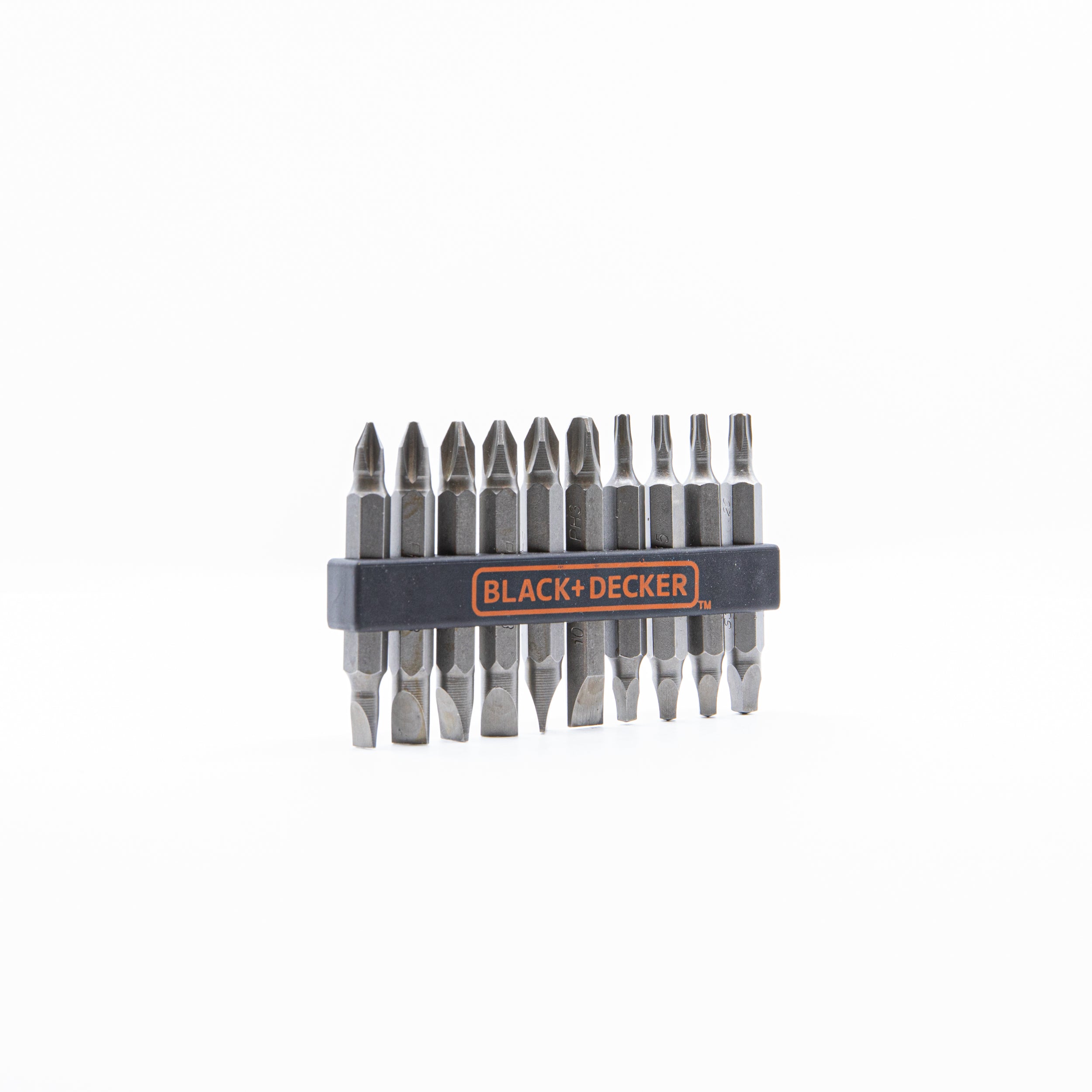 Screwdriver Bit Set, Double Ended, 10-Piece