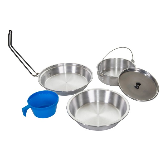 Stansport 4 Piece One Person Aluminum Cook Set