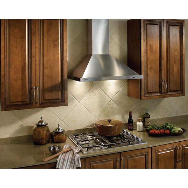 30-inch European Style Chimney Hood - Silver