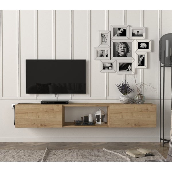 Hilly Wall - Mounted Modern Floating 71